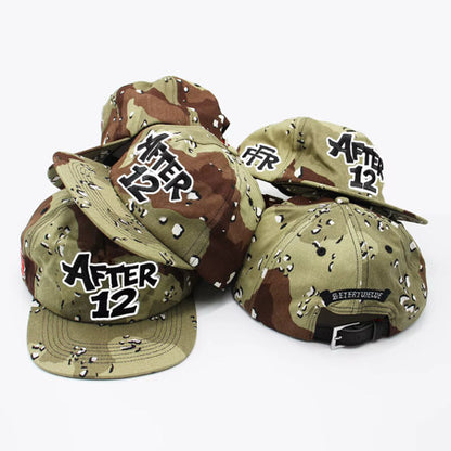 After12 Desert Camo Strapback Hat