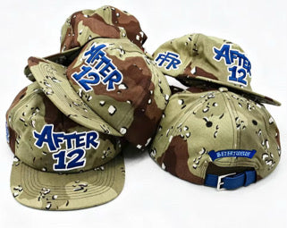 After12 Desert Camo Strapback Hat