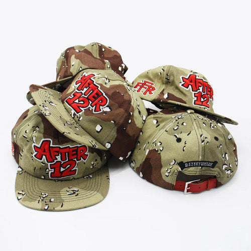 Desert Camo Strapback Hat
