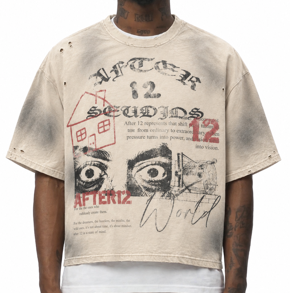 “Daydream” Distressed Tee